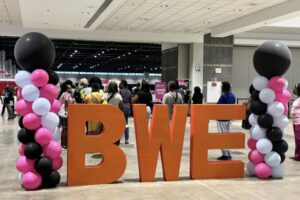 Black Women's Expo sign